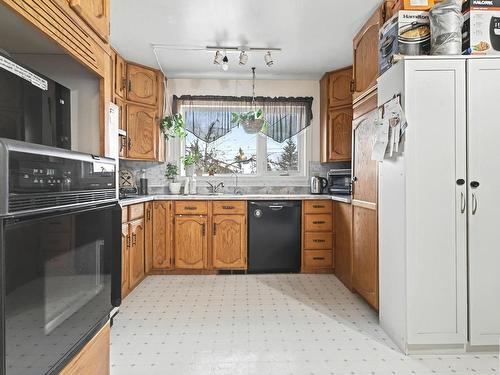 9807 164 Street Nw, Edmonton, AB - Indoor Photo Showing Kitchen