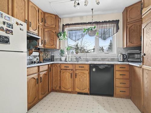 9807 164 Street Nw, Edmonton, AB - Indoor Photo Showing Kitchen