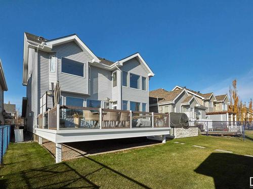 525 Stewart Crescent, Edmonton, AB - Outdoor With Deck Patio Veranda