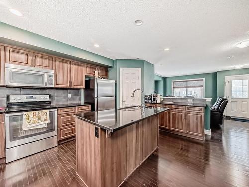 76 655 Tamarack Road Nw, Edmonton, AB - Indoor Photo Showing Kitchen With Stainless Steel Kitchen