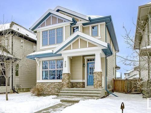 4106 Allan Crescent Sw, Edmonton, AB - Outdoor With Facade