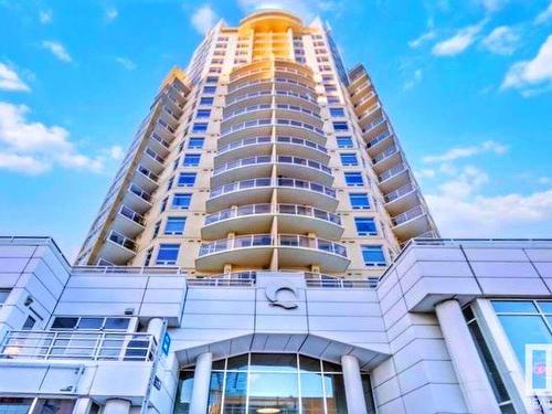 805 10388 105 Street, Edmonton, AB - Outdoor With Balcony With Facade