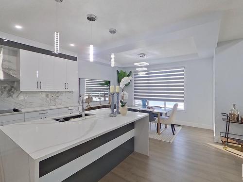 15004 15 Street Nw, Edmonton, AB - Indoor Photo Showing Kitchen