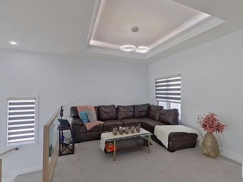 15004 15 Street Nw, Edmonton, AB - Indoor Photo Showing Living Room