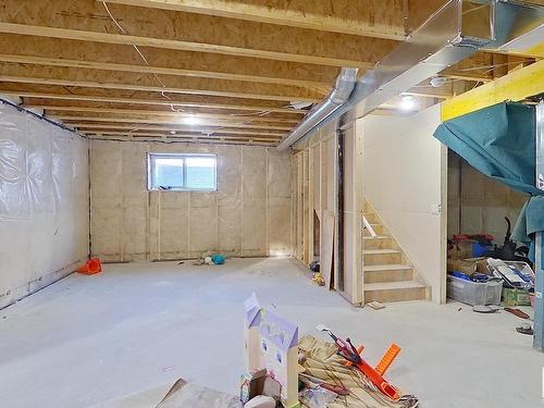 15004 15 Street Nw, Edmonton, AB - Indoor Photo Showing Basement