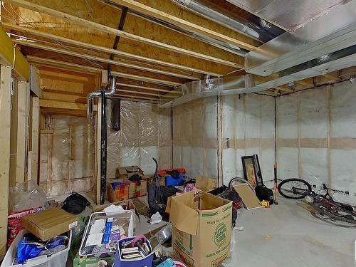 15004 15 Street Nw, Edmonton, AB - Indoor Photo Showing Basement