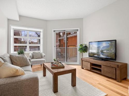 106 9910 111 Street Nw, Edmonton, AB - Indoor Photo Showing Living Room