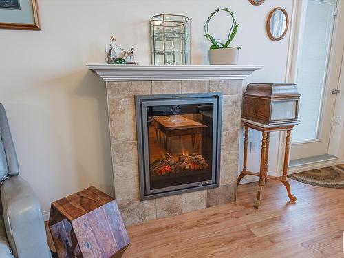 403 4450 Mccrae Avenue, Edmonton, AB - Indoor With Fireplace