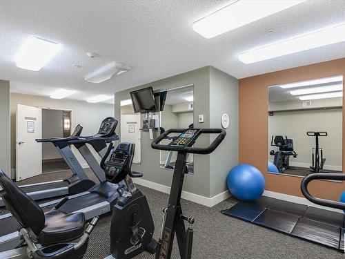 403 4450 Mccrae Avenue, Edmonton, AB - Indoor Photo Showing Gym Room