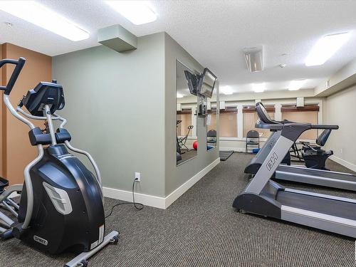 403 4450 Mccrae Avenue, Edmonton, AB - Indoor Photo Showing Gym Room