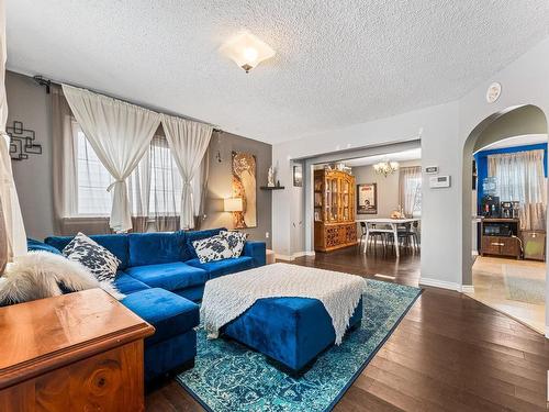 12038 45 Street, Edmonton, AB - Indoor Photo Showing Living Room