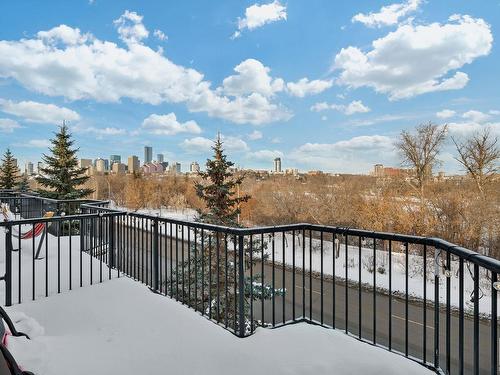 9211 98 Ave, Edmonton, AB - Outdoor With Balcony With View