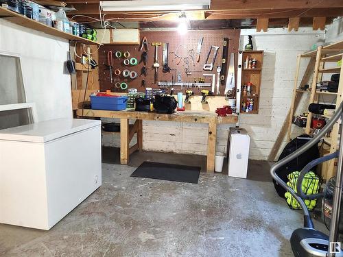 11522 77 Avenue, Edmonton, AB - Indoor Photo Showing Basement