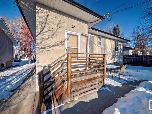 4237 117 Avenue, Edmonton, AB - Outdoor With Deck Patio Veranda