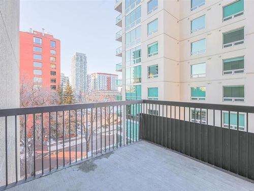 607 10045 118 Street, Edmonton, AB - Outdoor With Balcony