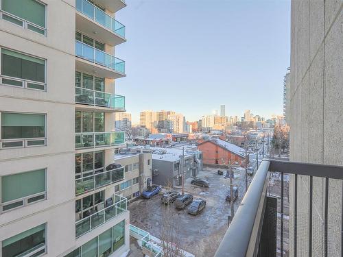 607 10045 118 Street, Edmonton, AB - Outdoor With Balcony