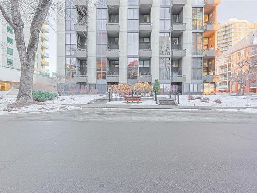 607 10045 118 Street, Edmonton, AB - Outdoor With Balcony With Facade