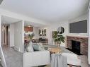 16519 100 Street, Edmonton, AB  - Indoor Photo Showing Living Room With Fireplace 