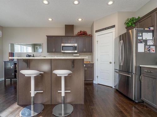 3859 170 Avenue, Edmonton, AB - Indoor Photo Showing Kitchen With Upgraded Kitchen