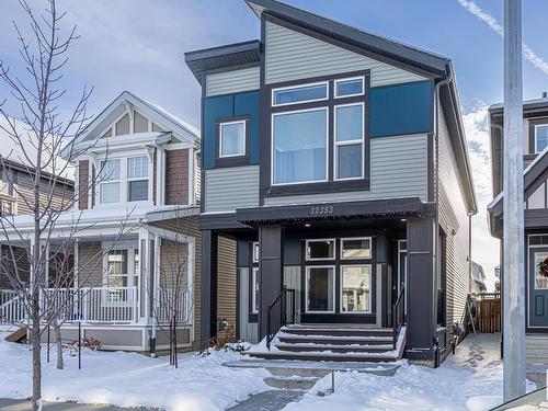 22353 93A Avenue, Edmonton, AB - Outdoor With Deck Patio Veranda With Facade