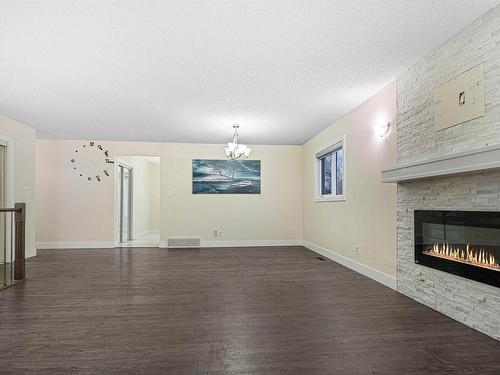 1207 54 Street, Edmonton, AB - Indoor With Fireplace