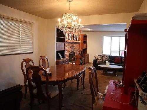 10611 129 Street, Edmonton, AB - Indoor Photo Showing Dining Room