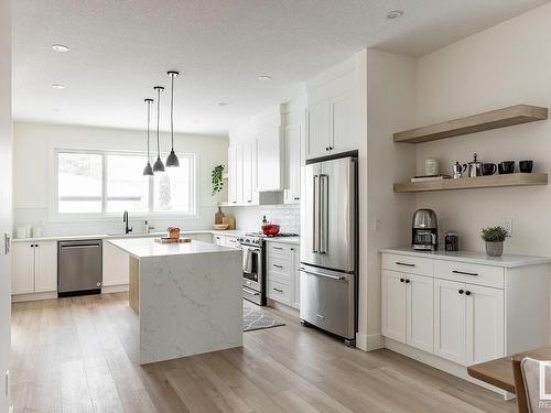 11028 129 Street, Edmonton, AB - Indoor Photo Showing Kitchen