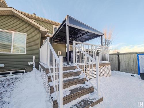 541 175A Street, Edmonton, AB - Outdoor With Deck Patio Veranda With Exterior