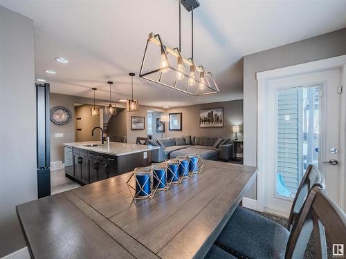 541 175A Street, Edmonton, AB - Indoor Photo Showing Dining Room