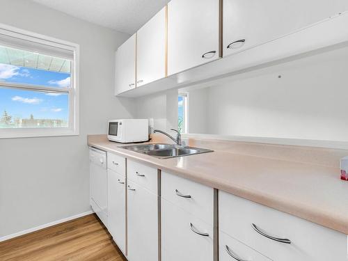 316 11218 80 Street, Edmonton, AB - Indoor Photo Showing Kitchen With Double Sink