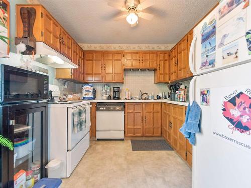 22 Homestead Crescent, Edmonton, AB - Indoor Photo Showing Kitchen