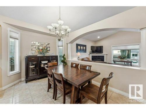 4824 155 Avenue, Edmonton, AB - Indoor Photo Showing Dining Room