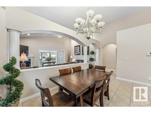 4824 155 Avenue, Edmonton, AB - Indoor Photo Showing Dining Room