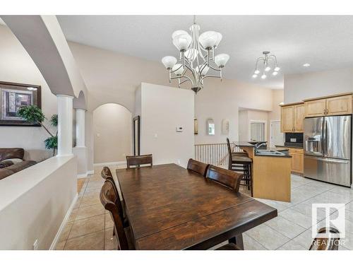 4824 155 Avenue, Edmonton, AB - Indoor Photo Showing Dining Room