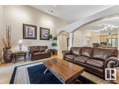 4824 155 Avenue, Edmonton, AB - Indoor Photo Showing Living Room