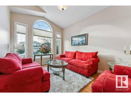 4824 155 Avenue, Edmonton, AB - Indoor Photo Showing Living Room