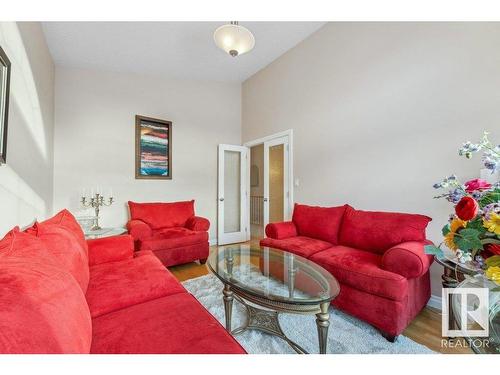 4824 155 Avenue, Edmonton, AB - Indoor Photo Showing Living Room