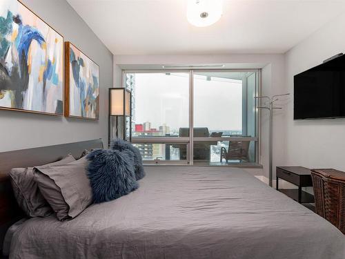 1404 11969 Jasper Avenue, Edmonton, AB - Indoor Photo Showing Bedroom