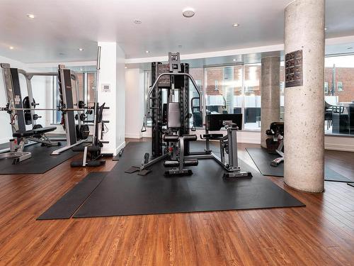 1404 11969 Jasper Avenue, Edmonton, AB - Indoor Photo Showing Gym Room