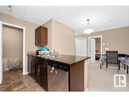 221 111 Watt Common, Edmonton, AB - Indoor Photo Showing Kitchen With Double Sink