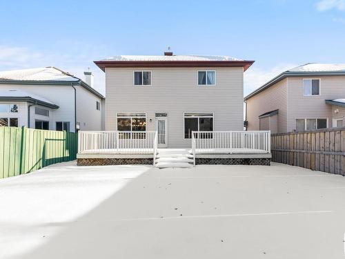 2615 Hanna Crescent, Edmonton, AB - Outdoor With Deck Patio Veranda With Exterior