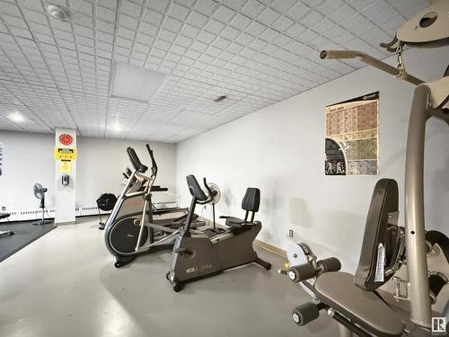 401 10045 117 Street, Edmonton, AB - Indoor Photo Showing Gym Room