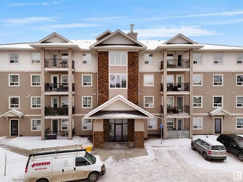 2107 7343 South Terwillegar Drive Nw, Edmonton, AB - Outdoor With Balcony With Facade