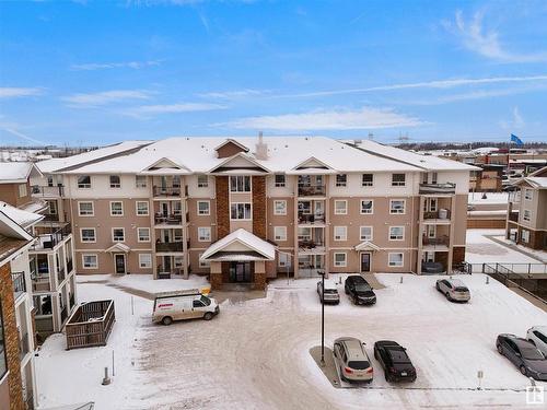 2107 7343 South Terwillegar Drive Nw, Edmonton, AB - Outdoor With Balcony With Facade