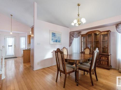 7224 156 Avenue, Edmonton, AB - Indoor Photo Showing Dining Room