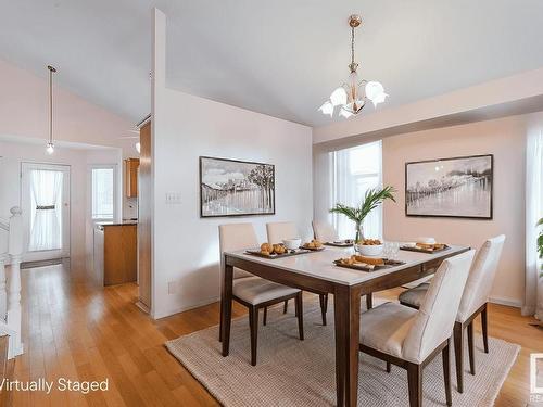 7224 156 Avenue, Edmonton, AB - Indoor Photo Showing Dining Room