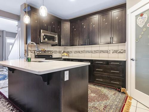 2332 70 Street, Edmonton, AB - Indoor Photo Showing Kitchen With Upgraded Kitchen