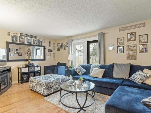 14606 54 St Nw, Edmonton, AB - Indoor Photo Showing Living Room