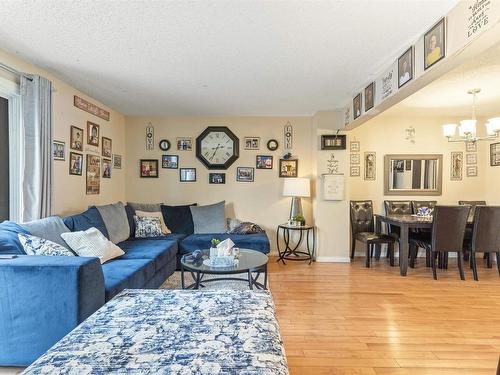 14606 54 St Nw, Edmonton, AB - Indoor Photo Showing Living Room