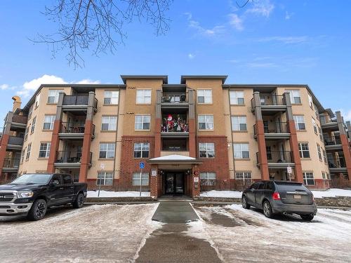 109 11449 Ellerslie Road, Edmonton, AB - Outdoor With Balcony With Facade